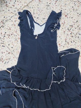 Traje Flamenca/Bata Rociera Azul