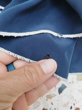 Traje Flamenca/Bata Rociera Azul