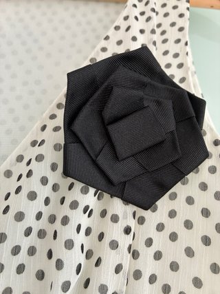 Vestido de fiesta lunares T42