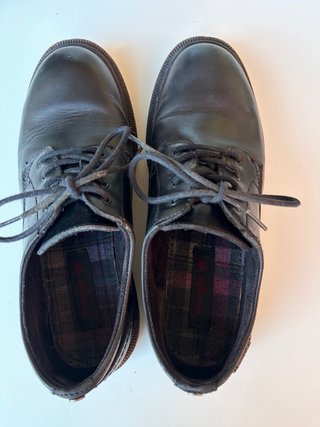 Scarpe stringate in pelle nere