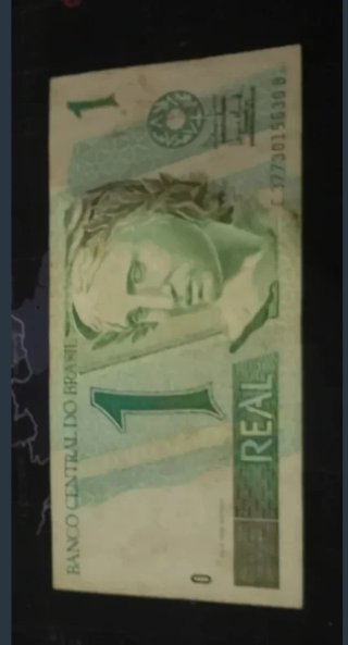 Billete 1 Real Brasil
