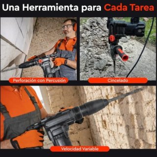 Martillo Perforador Dnipro-M 1400W SDS-Max