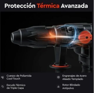Martillo Perforador Dnipro-M 1400W SDS-Max