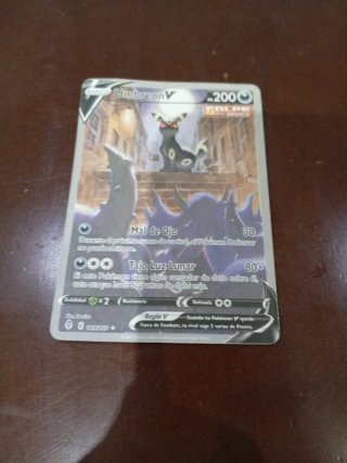 Pokemon Umbreon V Carta Coleccionable