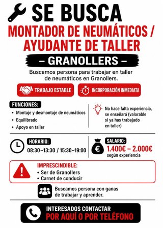 Montador Neumáticos
