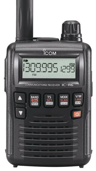 ICOM IC-R6 Receptor Portátil Escáner