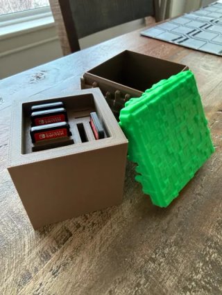 Portagiochi Switch Stampa 3D Stili Vari