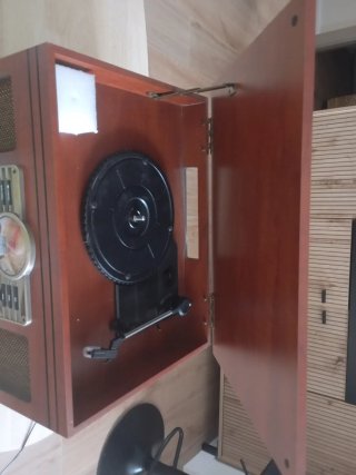 Giradischi i-box stile vintage nuovo