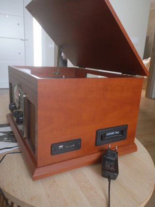Giradischi i-box stile vintage nuovo