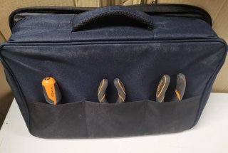 2 maletines / bolsas de tela Bosch + set makita