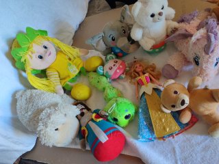 Lote de peluches variados