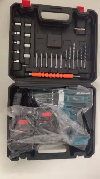 Taladro Percutor 21V Maletín Completo - NUEVO