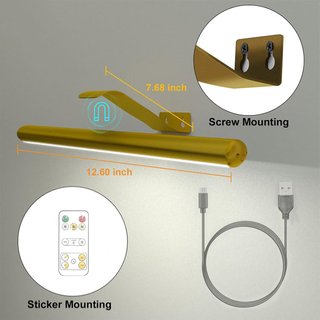 Lámpara LED de pared con mando