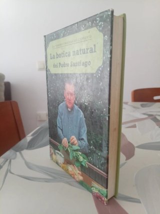 Libro La botica natural del Padre Santiago