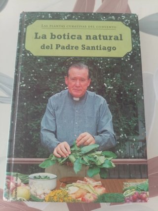 Libro La botica natural del Padre Santiago