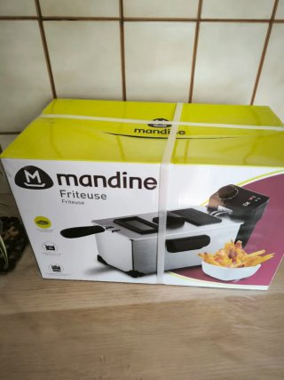 Freidora Mandine 3L nueva