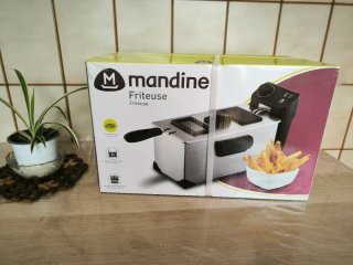Freidora Mandine 3L nueva