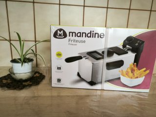 Freidora Mandine 3L nueva