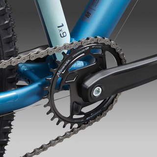 Bicicleta de montaña monoplato aluminio 27" mujer 9v