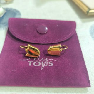 Pendientes Tous Tulipán Oro