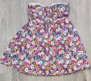 Abito floreale senza spalline taglia 42, 9€!!