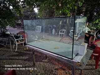 Acuario gigante 750L con mesa