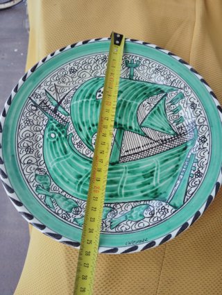 Plato de cerámica de Manises