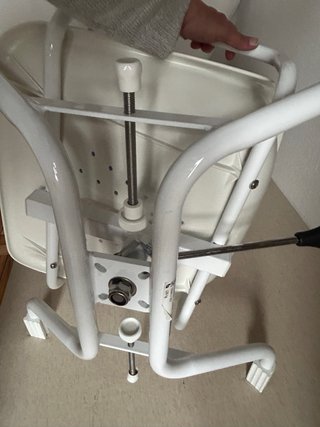 Silla giratoria para bañera