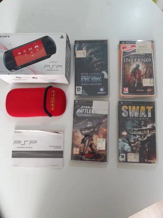 PSP originale + 4 giochi