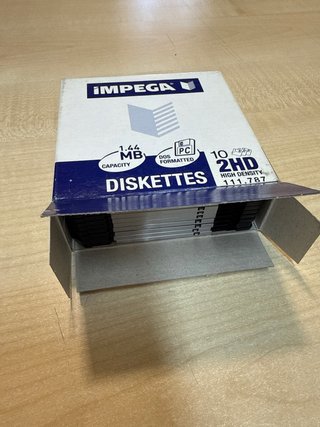 18 Disquetes Impega 1.44MB 2HD Nuevos