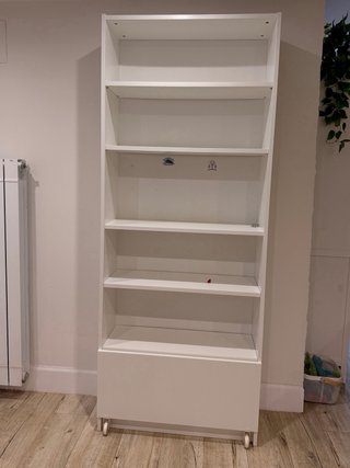 Librería Billy con cajón Ikea Blanca