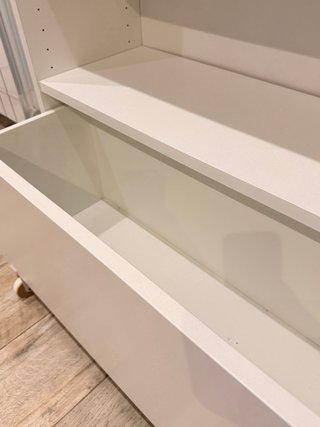 Librería Billy con cajón Ikea Blanca