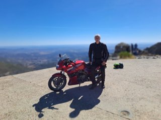 Kawasaki GPZ 500S Roja
