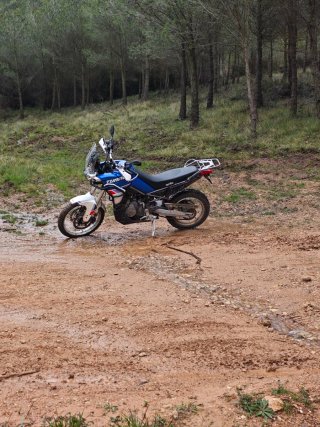 Aprilia Tuareg 660 Indaco Tagelmust