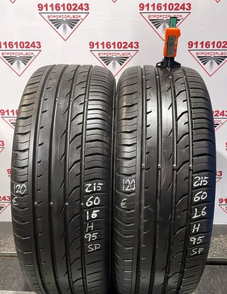 215 60 16 H CONTINENTAL RUEDA AL 90% VIDA UTIL