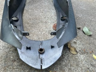 Carcasas Laterales Honda PS Gris