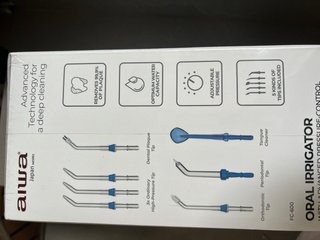 Irrigador Oral Aiwa FC-600 Nuevo