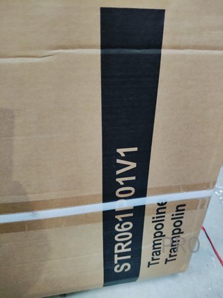 Cama elástica exterior grande