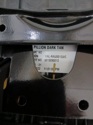 Asiento Royal Enfield Low Ride + Pillion Marrón