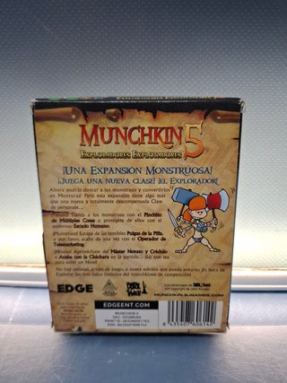 Juego de cartas Munchkin 5: Exploradores