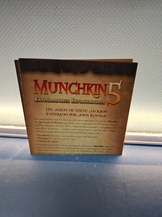 Juego de cartas Munchkin 5: Exploradores