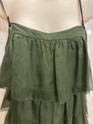 Minidress Catherine Malandrino Seta Verde