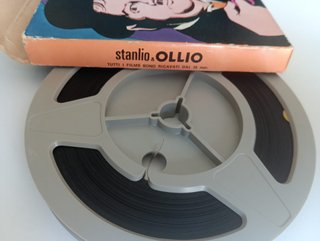 Lotto 2 Film Super 8 Stanlio e Ollio - Vintage