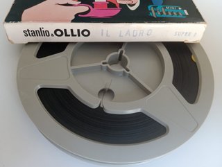 Lotto 2 Film Super 8 Stanlio e Ollio - Vintage