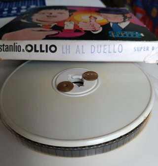 Lotto 2 Film Super 8 Stanlio e Ollio - Vintage