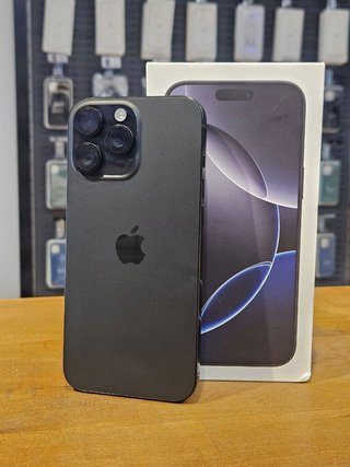 IPHONE 16 PRO MAX 256GB NEGRO 98% BATERÍA
