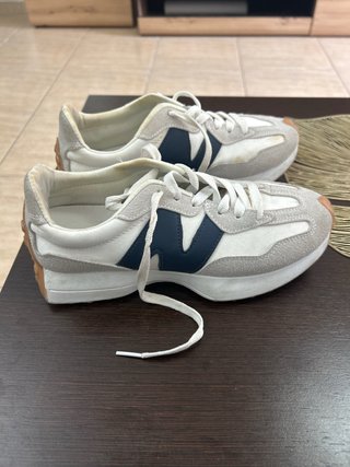 New Balance Bambas Talla 39 Gris Blanco