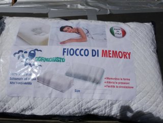 Cuscino Fiocco di Memory DORMIGUSTO