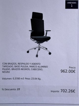Conjunto Muebles oficina completa (despacho)