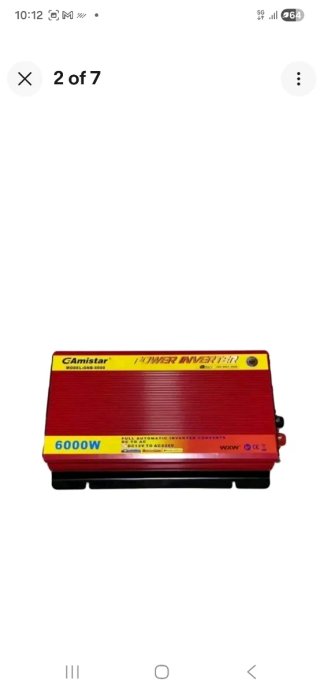 Inverter Potenza 6000W